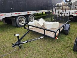 807 - ABSOLUTE - 2024 CARRY-ON 6' X 8' TRAILER