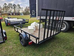 807 - ABSOLUTE - 2024 CARRY-ON 6' X 8' TRAILER