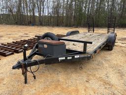 1900 - HOOPER 7' X 20' DOVE TAIL TRAILER