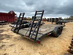 1900 - HOOPER 7' X 20' DOVE TAIL TRAILER