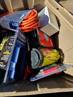 3036 - ABSOLUTE - TOTE OF MISCELLANEOUS TOOLS
