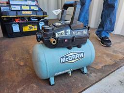 106 - MCGRAW 3 GAL PORTABLE AIR COMPRESSOR