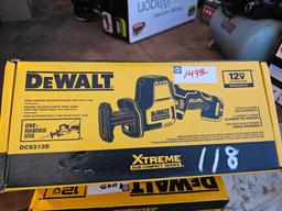 118 - ABSOLUTE - DEWALT 12V DRILL & ETC