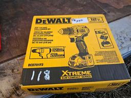 118 - ABSOLUTE - DEWALT 12V DRILL & ETC
