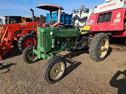 585 - JOHN DEERE 420W TRACTOR