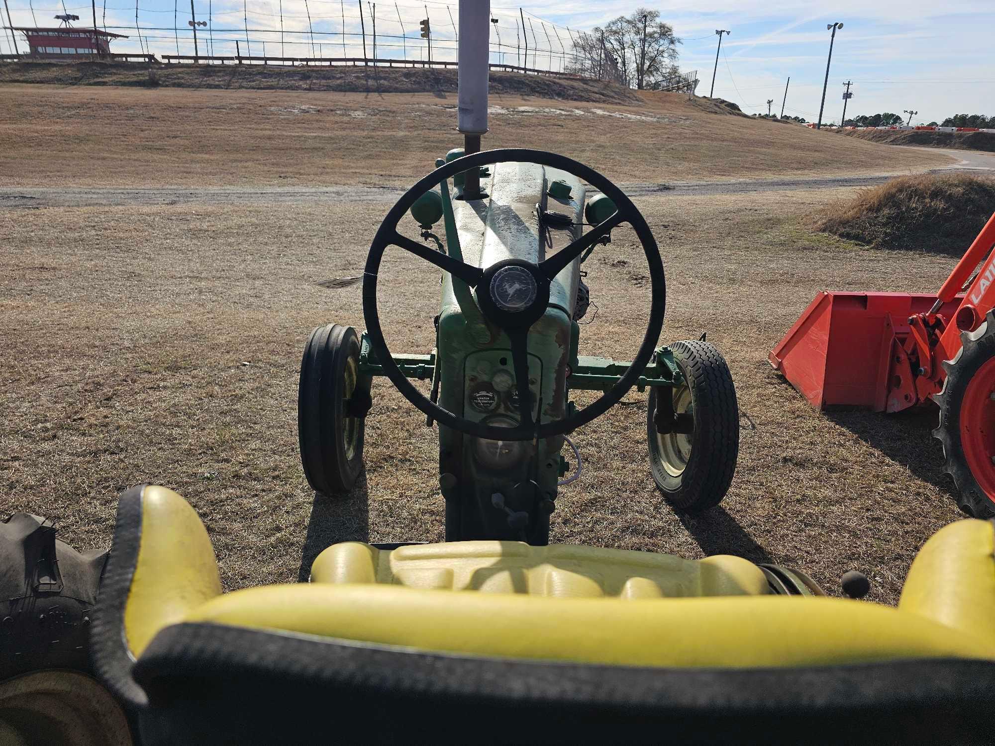 585 - JOHN DEERE 420W TRACTOR