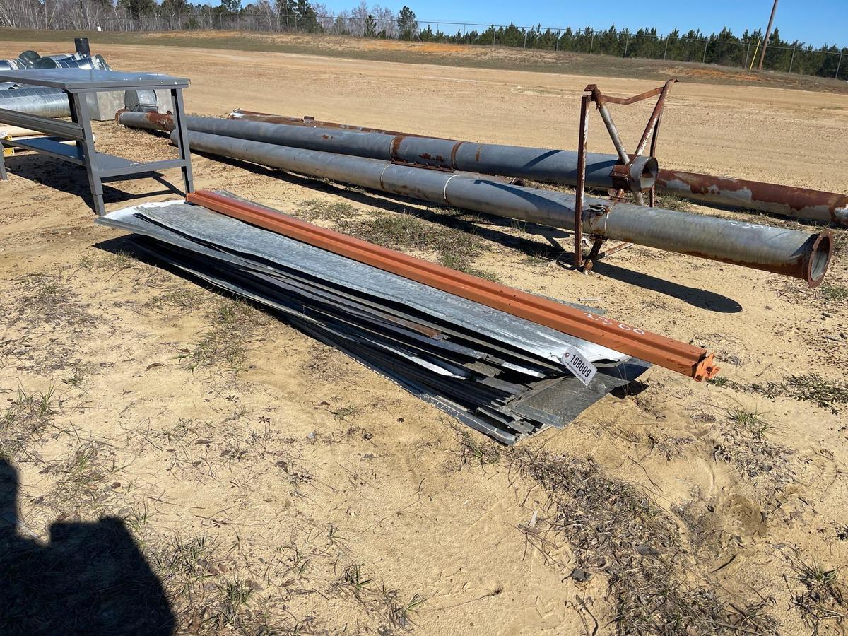 2300 - 28 - PC OF OF 8' 5V TIN (USED)