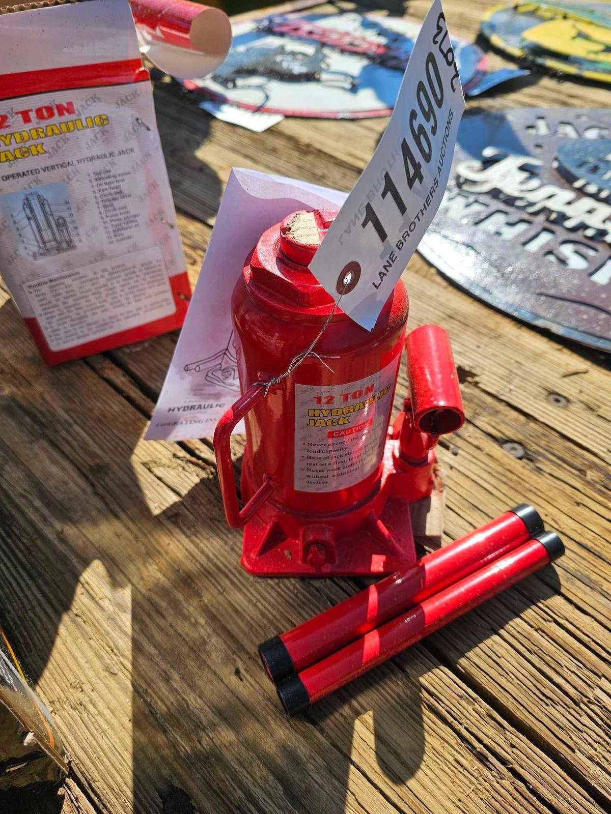 2073 - ABSOLUTE - 12 TON BOTTLE JACK