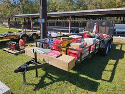 2122 - 76" X 16' GATE TRAILER *