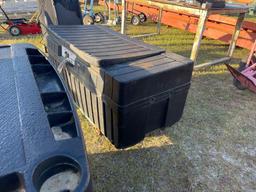 2492 - TUFF BOX OF MISC HYDRAULIC HOSES