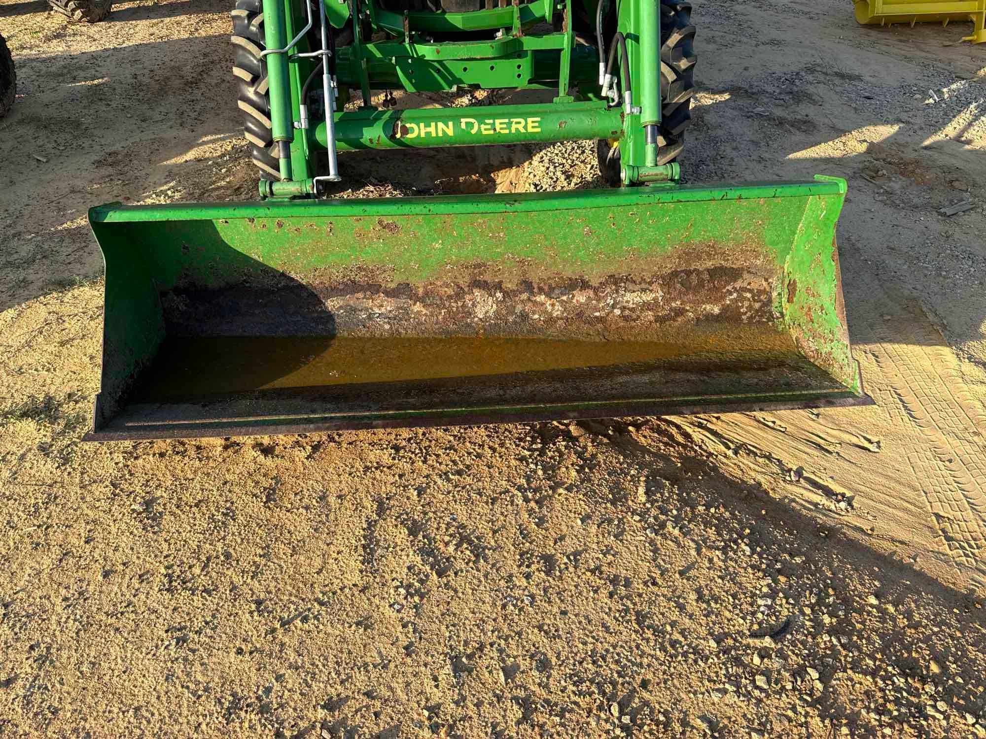 168 - JOHN DEERE 4052R 4WD CAB TRACTOR
