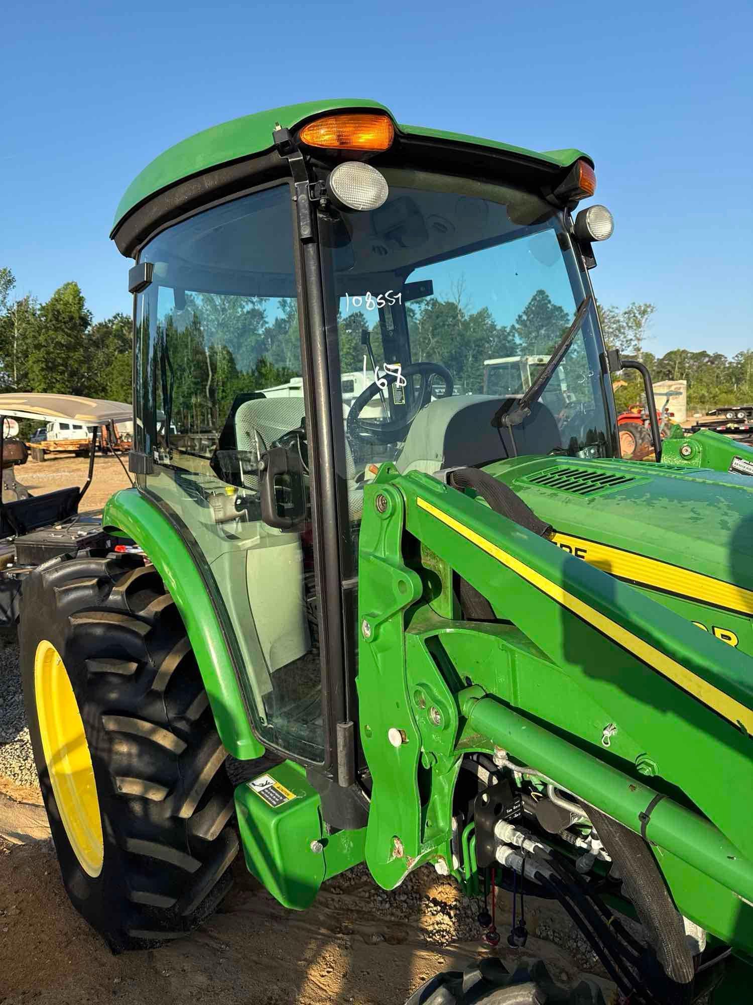 168 - JOHN DEERE 4052R 4WD CAB TRACTOR