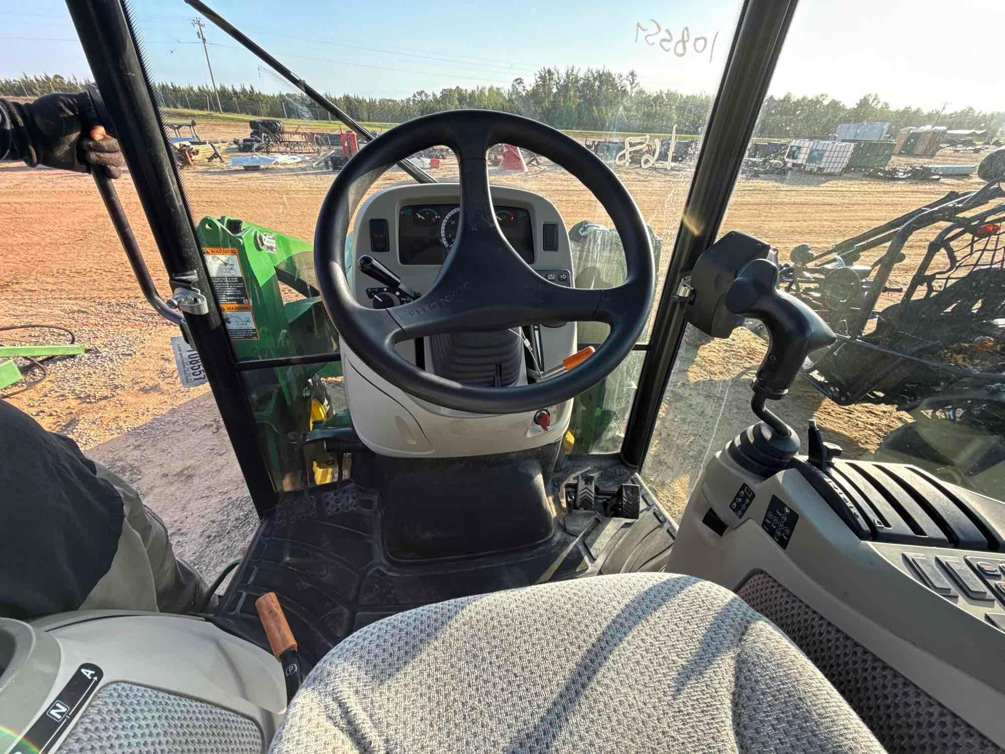 168 - JOHN DEERE 4052R 4WD CAB TRACTOR