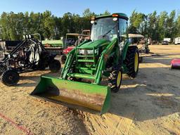 168 - JOHN DEERE 4052R 4WD CAB TRACTOR