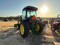 168 - JOHN DEERE 4052R 4WD CAB TRACTOR