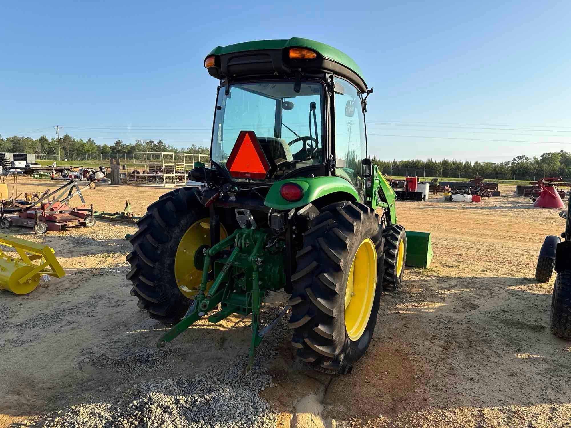 168 - JOHN DEERE 4052R 4WD CAB TRACTOR