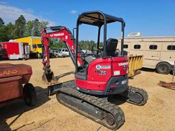 329 - 2023 YANMAR VIO 35-6A MINI EXCAVATOR