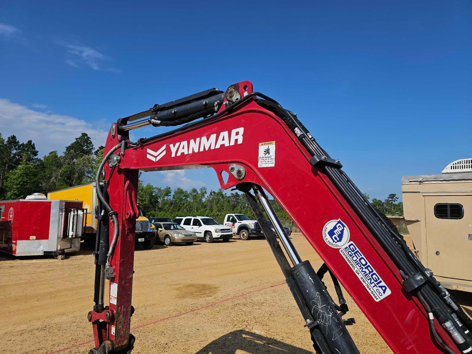 329 - 2023 YANMAR VIO 35-6A MINI EXCAVATOR