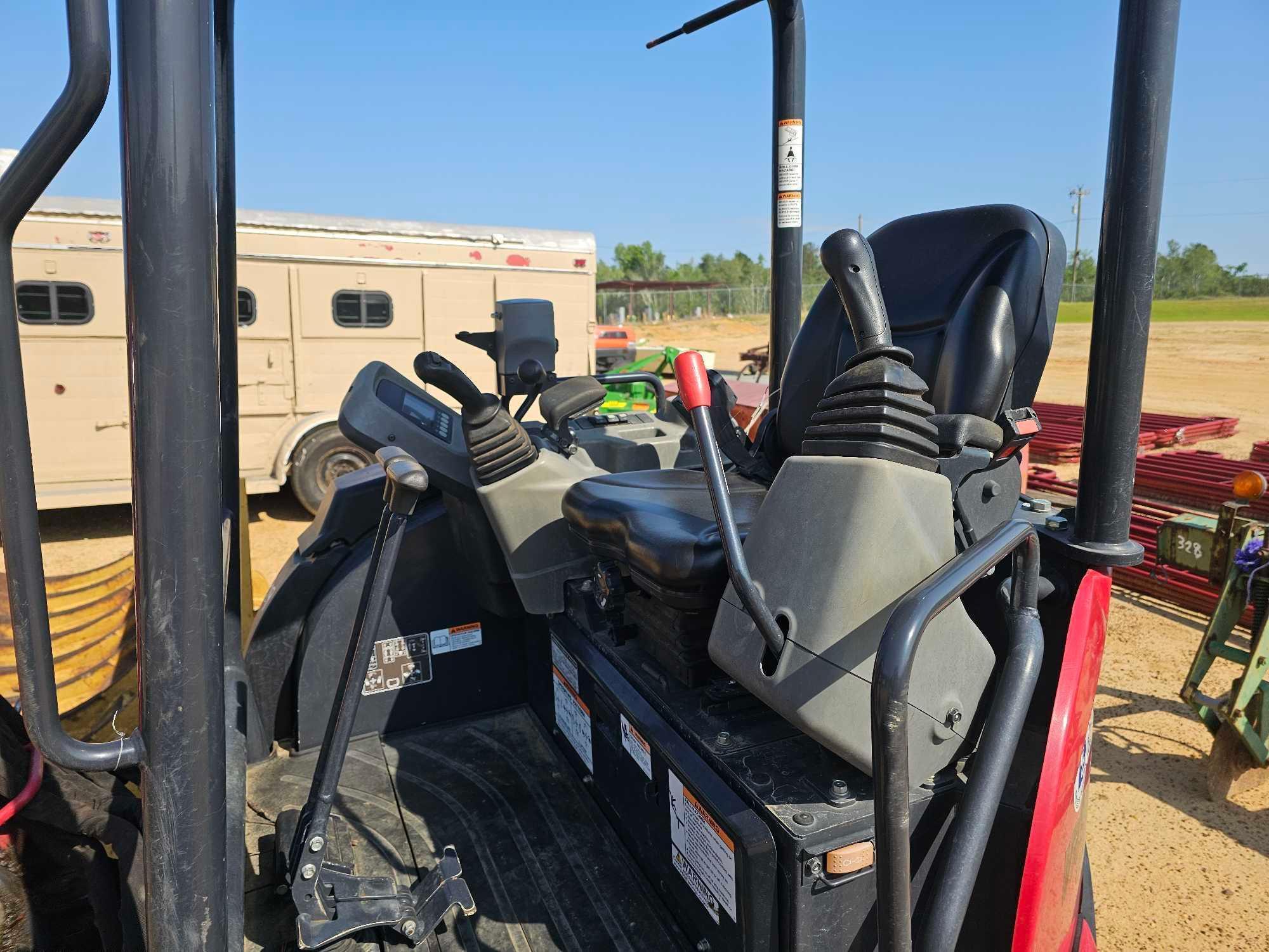 329 - 2023 YANMAR VIO 35-6A MINI EXCAVATOR