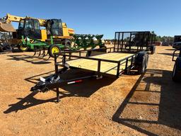 501 - NEW - 6' 4" X 16' GATE TRAILER *