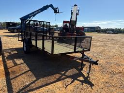 502 - NEW - 6' 4" X 12' GATE TRAILER *