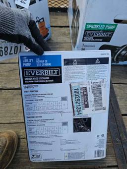2066 - NEW - EVERBILT 2 IN 1 UTILITY PUMP