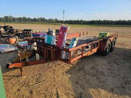 2161 - TRAILER 16FT. WITH HOOK ON RAMPS *