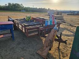 2161 - TRAILER 16FT. WITH HOOK ON RAMPS *