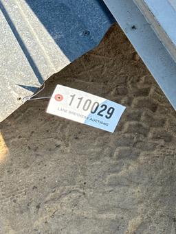 2421 - BUNDLE OF MISCELLANOUS GALVANIZED ROOFING