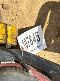 2489 - ECHO 58V CHAINSAW & 1 - MAN AUGER