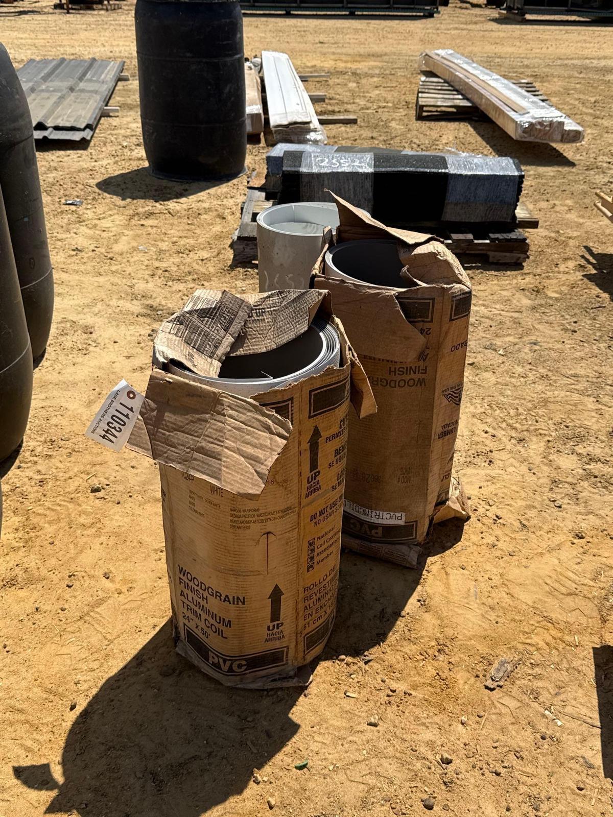 2553 - 3 ROLLS OF 24" X 50' FLASHING WHITE