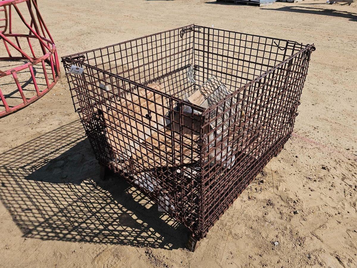 2575 - 4' X 4' METAL CRATE