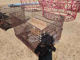 2575 - 4' X 4' METAL CRATE