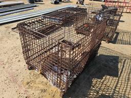 2575 - 4' X 4' METAL CRATE