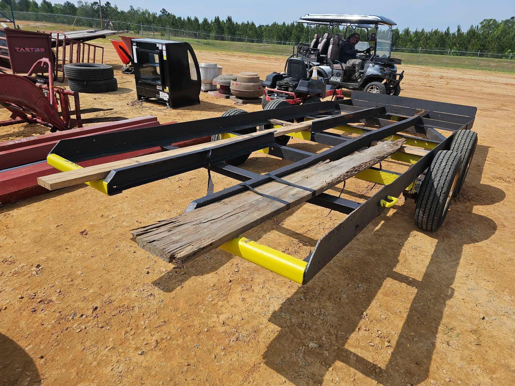 2756 - 77" X 17' TRAILER FRAME