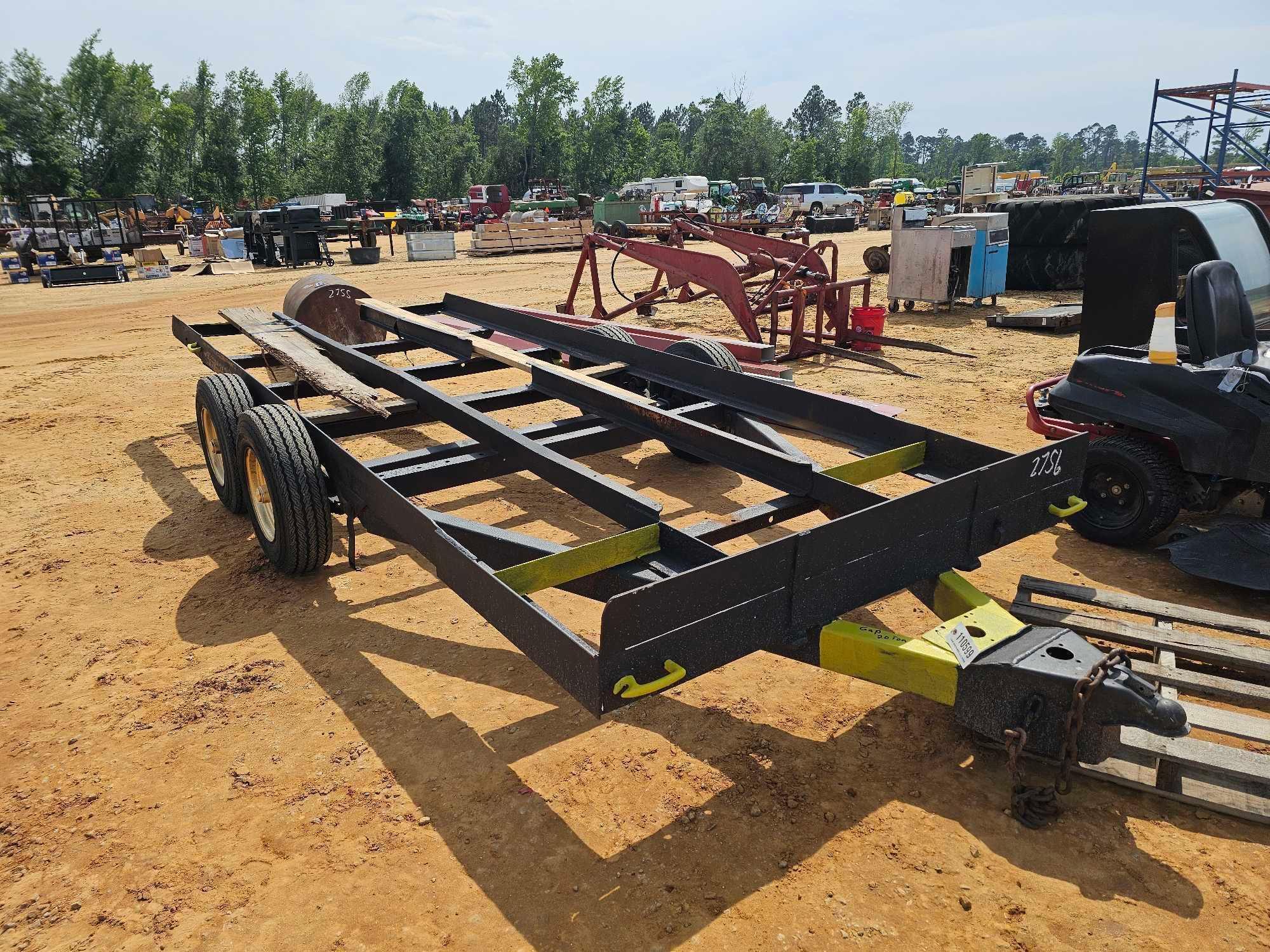 2756 - 77" X 17' TRAILER FRAME