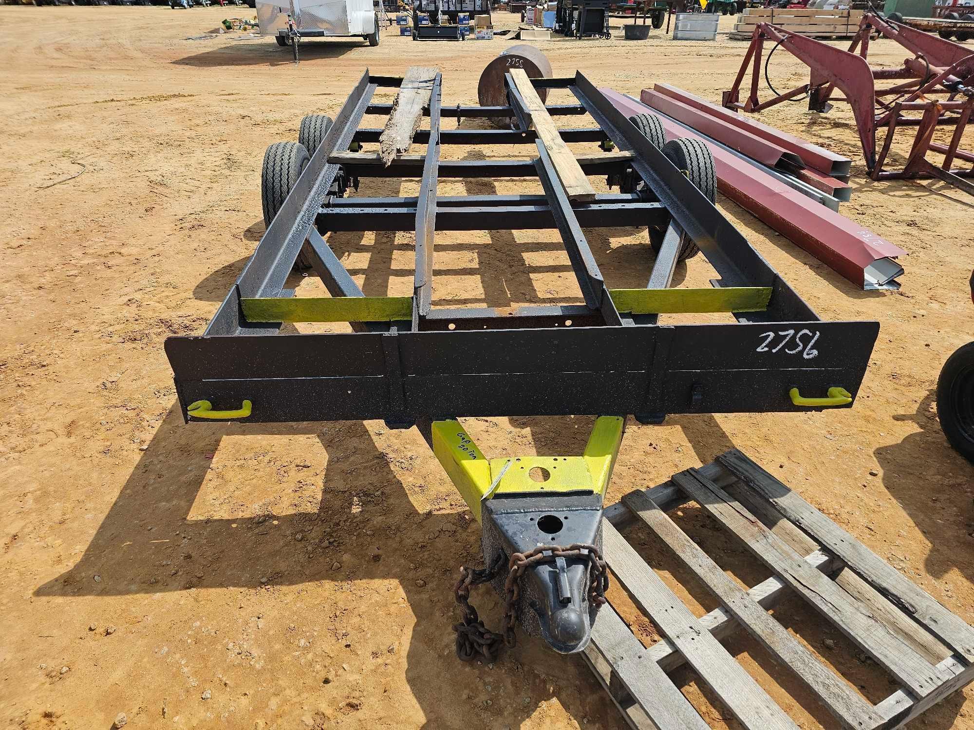 2756 - 77" X 17' TRAILER FRAME