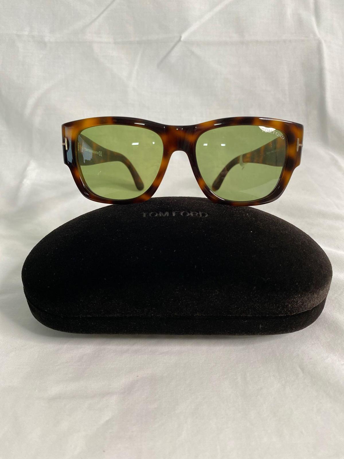 Tom Ford TF493 tortoise shell men's sunglasses 54.17.140