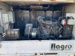 2011 Flagro #FVO1000TR 2-Axle Portable Heater w/ Yanmar 3 Cyl. Diesel Engine w/ 11,489 Hours