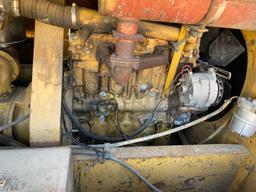 Single Axle Towable LeRoi Compressor, Diesel, w/Pintle Hitch (Not Running)