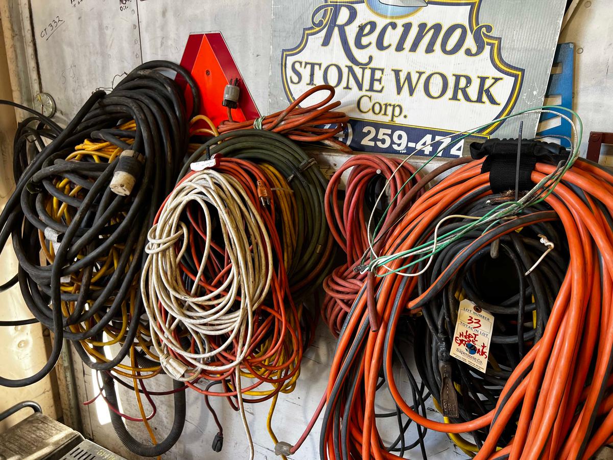 {LOT} Hose & Extension Cords & Specialty Bits & Welding Leeds