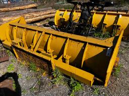 9' Skid Steer Snow Pusher Attachment