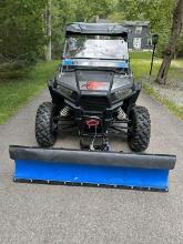 2019 Polaris RZR 1000S, Odometer: 1,400, Enclosure, Attachments, Full Cover, Polaris Plow & Winch,