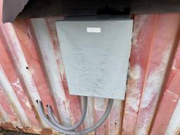 (Lot) 40 Conex Box  Work Shop w/ Onan Deisel #L423 Generator w/ 2,251 Hrs., 220 and 408V,  Ingersoll