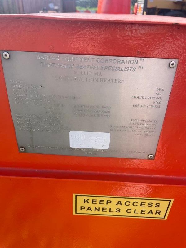 Model #DF-6 LIQUID PROPANE, 3 Phase, 220Volt,  DF6-6491