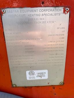 Model #DF-11BG LIQUID PROPANE, 3 Phase, 220/480Volt,  DF11BG-112