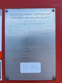 Model #DF-21BG LOW PRES NG, 3 Phase, 220/480Volt,  DF21BG-84-210-076