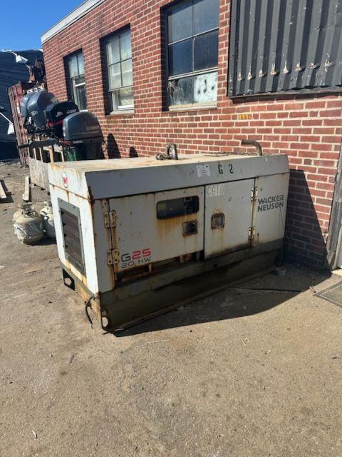 (AS IS) Wacker Neuson #G25 20 kW Commercial Generator (Full information to Come)