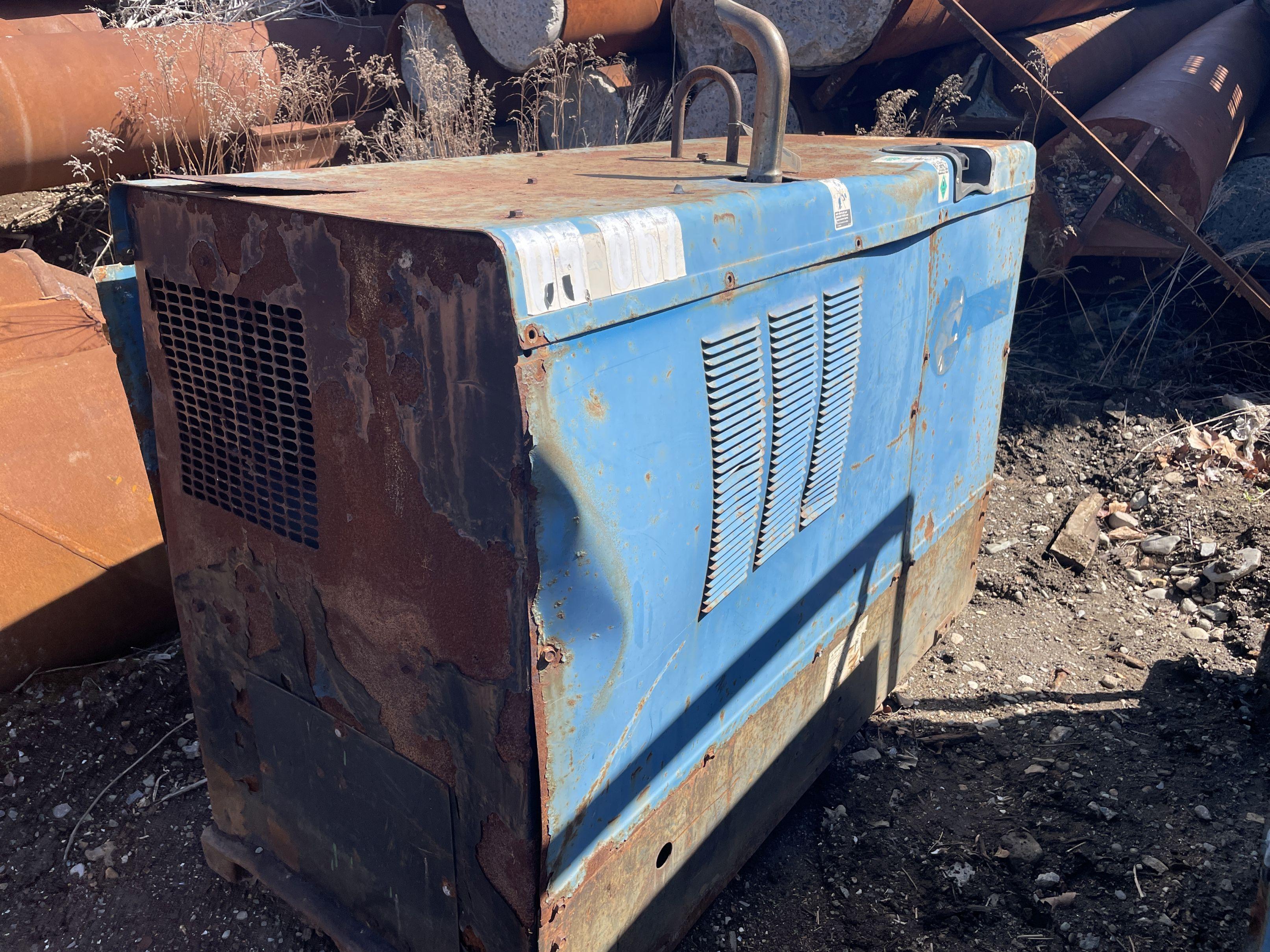 Miller Big Blue 400D DC Welder/ Generator w/ 6600 Hours and Deutz Diesel Engine