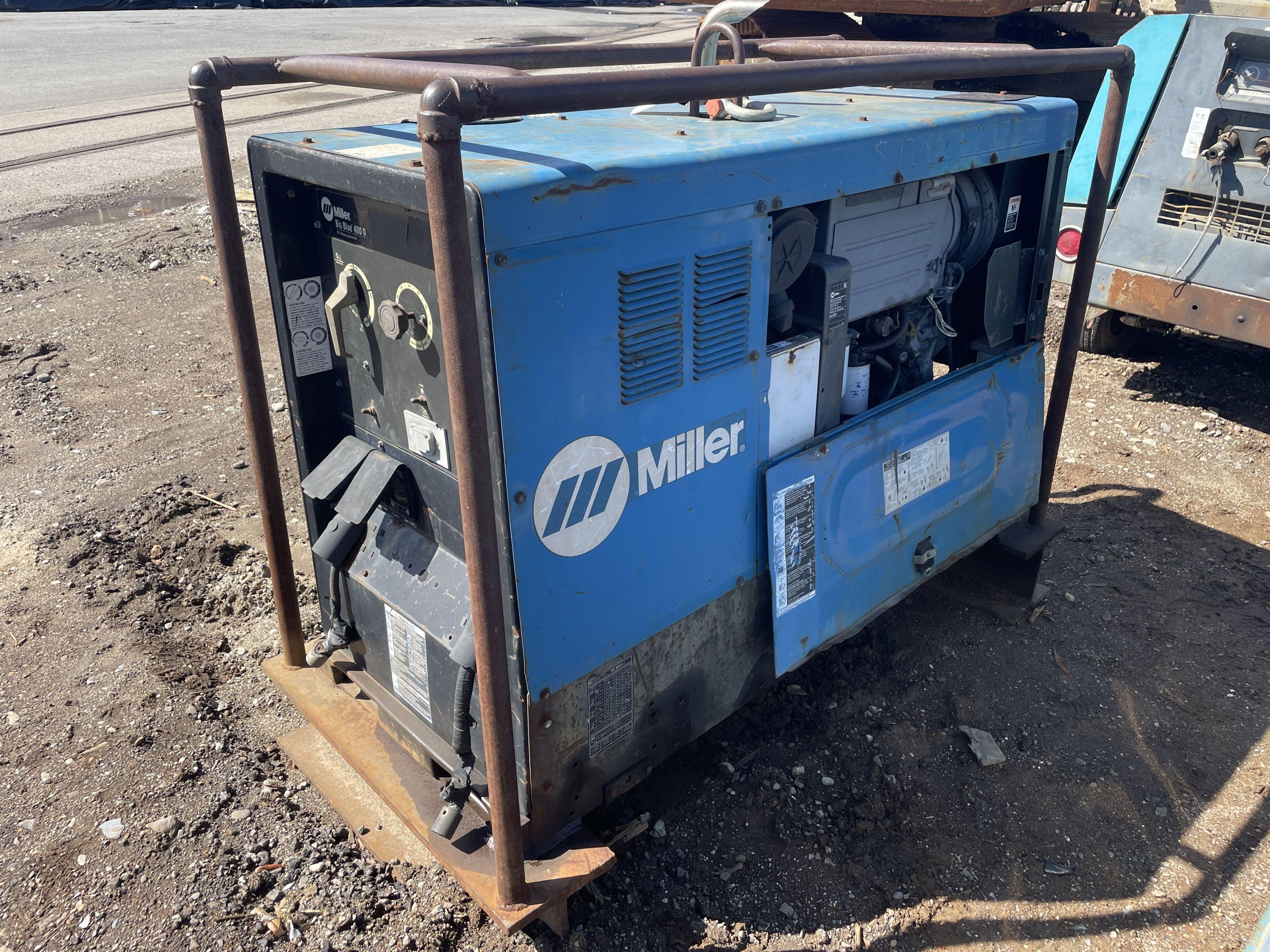Miller Big Blue 400D DC Welder/ Generator w/ Hours: NA and Deutz Diesel Engine